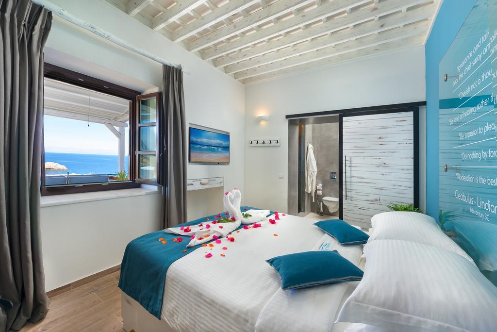 Lindos Vigli Private Villa Bagian luar foto
