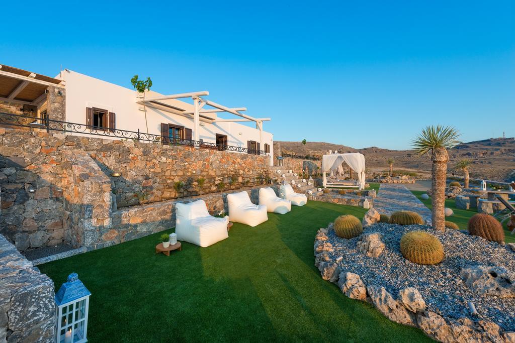Lindos Vigli Private Villa Bagian luar foto