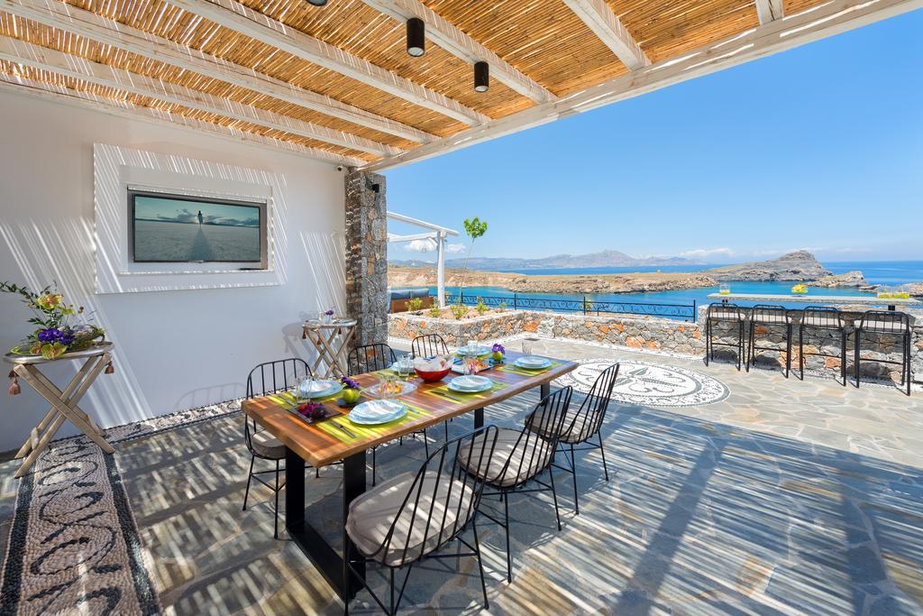 Lindos Vigli Private Villa Bagian luar foto