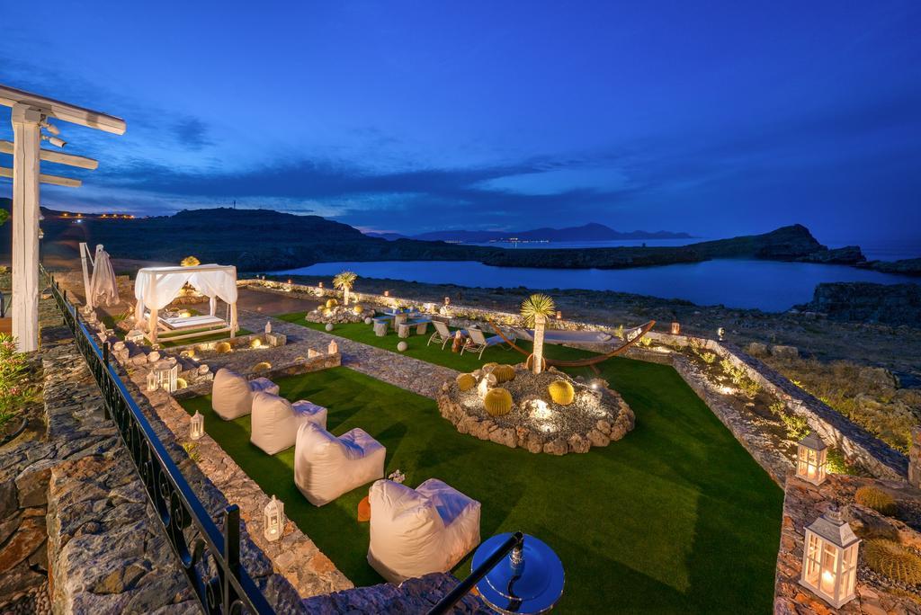 Lindos Vigli Private Villa Bagian luar foto