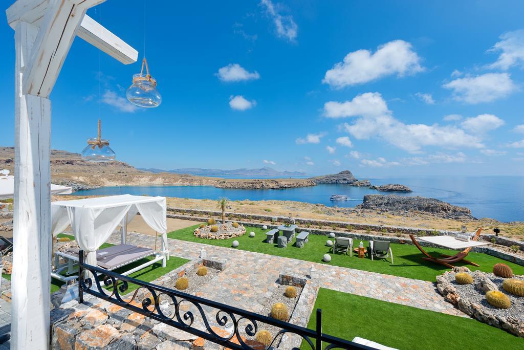 Lindos Vigli Private Villa Bagian luar foto