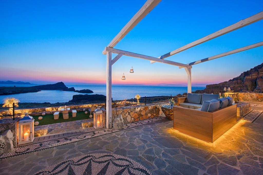 Lindos Vigli Private Villa Bagian luar foto