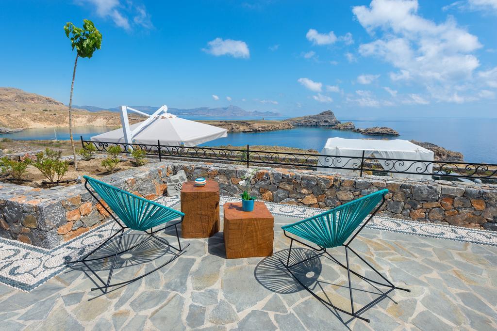 Lindos Vigli Private Villa Bagian luar foto