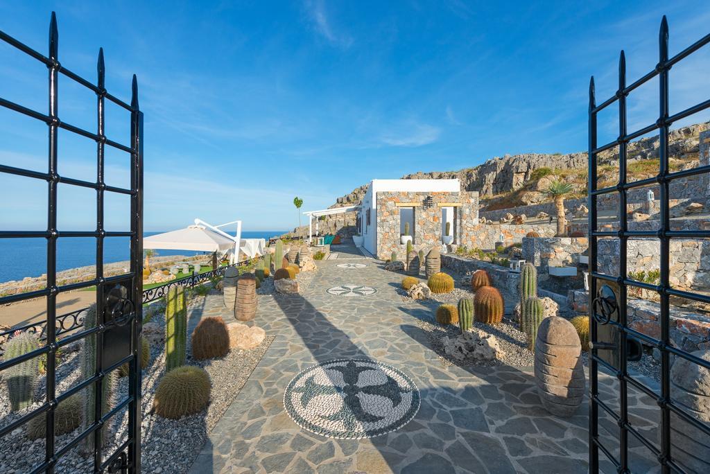 Lindos Vigli Private Villa Bagian luar foto