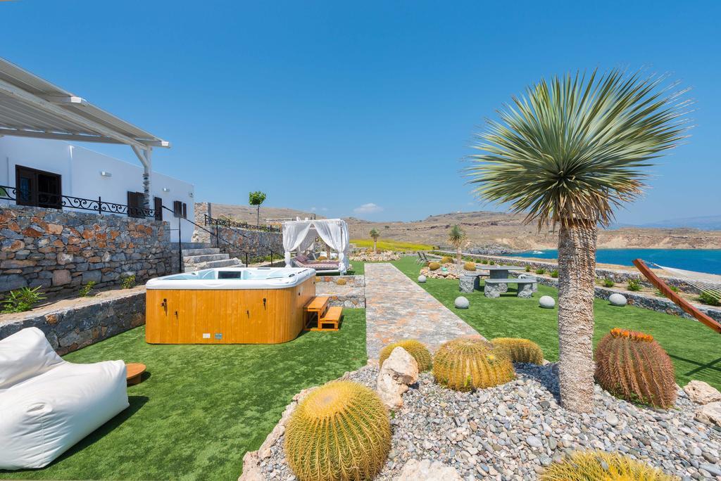 Lindos Vigli Private Villa Bagian luar foto